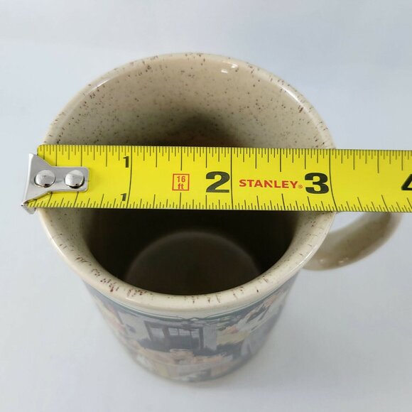 Watkins Mug Cup 1955 Calendar Almanac Coffee Stoneware Made In England Tea - Picture 9 of 9